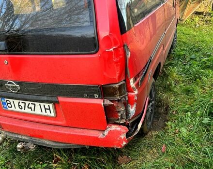 Червоний Ніссан Ванетте, об'ємом двигуна 2 л та пробігом 340 тис. км за 2500 $, фото 4 на Automoto.ua
