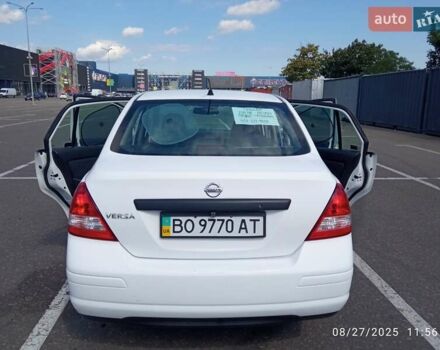 Білий Ніссан Верса, об'ємом двигуна 1.6 л та пробігом 44 тис. км за 7000 $, фото 10 на Automoto.ua