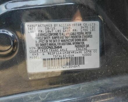 Черный Ниссан Верса, объемом двигателя 1.6 л и пробегом 2 тыс. км за 6600 $, фото 11 на Automoto.ua