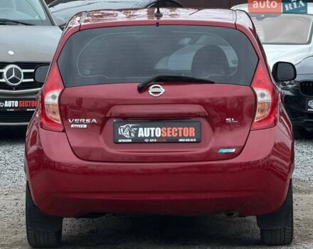 Красный Ниссан Верса, объемом двигателя 1.6 л и пробегом 125 тыс. км за 9300 $, фото 8 на Automoto.ua