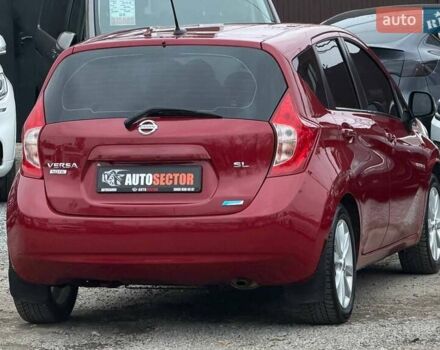 Красный Ниссан Верса, объемом двигателя 1.6 л и пробегом 125 тыс. км за 9300 $, фото 9 на Automoto.ua