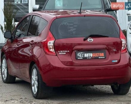 Красный Ниссан Верса, объемом двигателя 1.6 л и пробегом 125 тыс. км за 9300 $, фото 6 на Automoto.ua