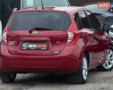 Красный Ниссан Верса, объемом двигателя 1.6 л и пробегом 125 тыс. км за 9300 $, фото 10 на Automoto.ua