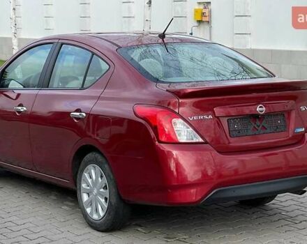Красный Ниссан Верса, объемом двигателя 1.6 л и пробегом 45 тыс. км за 5800 $, фото 3 на Automoto.ua