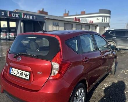 Красный Ниссан Верса, объемом двигателя 1.6 л и пробегом 72 тыс. км за 8200 $, фото 1 на Automoto.ua