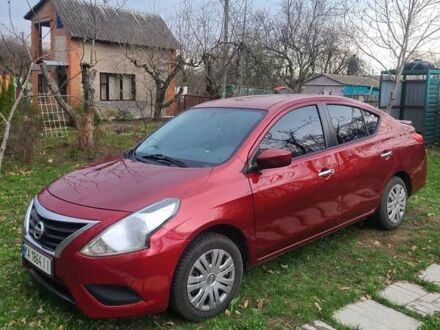 Червоний Ніссан Верса, об'ємом двигуна 1.6 л та пробігом 50 тис. км за 7950 $, фото 1 на Automoto.ua