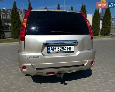Бежевый Ниссан ИксТрейл, объемом двигателя 2 л и пробегом 293 тыс. км за 7999 $, фото 5 на Automoto.ua