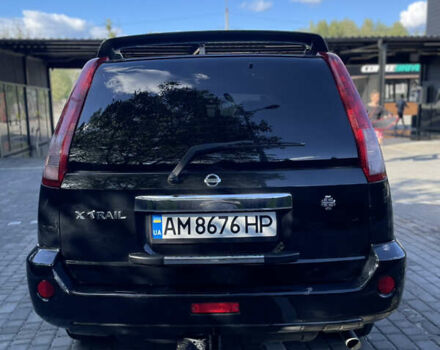 Черный Ниссан ИксТрейл, объемом двигателя 2 л и пробегом 215 тыс. км за 7000 $, фото 14 на Automoto.ua