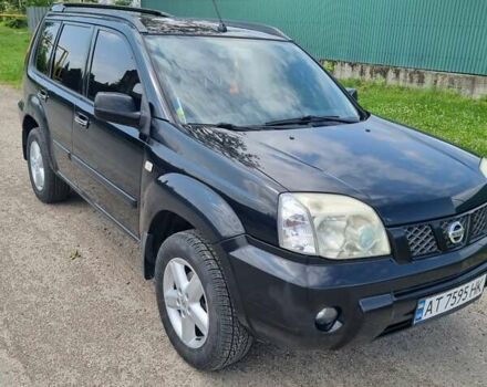 Черный Ниссан ИксТрейл, объемом двигателя 2.18 л и пробегом 210 тыс. км за 6400 $, фото 3 на Automoto.ua
