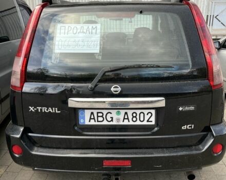 Черный Ниссан ИксТрейл, объемом двигателя 2.2 л и пробегом 206 тыс. км за 4200 $, фото 6 на Automoto.ua