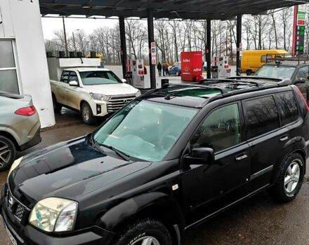 Черный Ниссан ИксТрейл, объемом двигателя 2.2 л и пробегом 100 тыс. км за 5500 $, фото 1 на Automoto.ua