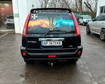 Черный Ниссан ИксТрейл, объемом двигателя 2.2 л и пробегом 100 тыс. км за 5500 $, фото 1 на Automoto.ua