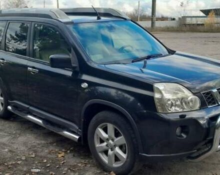 Черный Ниссан ИксТрейл, объемом двигателя 2 л и пробегом 259 тыс. км за 9999 $, фото 2 на Automoto.ua