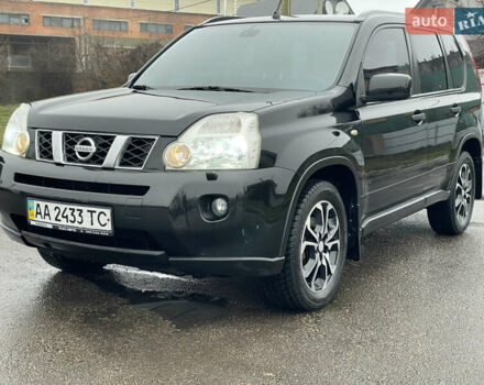 Черный Ниссан ИксТрейл, объемом двигателя 2 л и пробегом 210 тыс. км за 8750 $, фото 15 на Automoto.ua