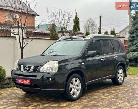 Черный Ниссан ИксТрейл, объемом двигателя 2 л и пробегом 264 тыс. км за 11250 $, фото 4 на Automoto.ua