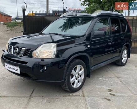 Черный Ниссан ИксТрейл, объемом двигателя 2 л и пробегом 295 тыс. км за 8090 $, фото 2 на Automoto.ua