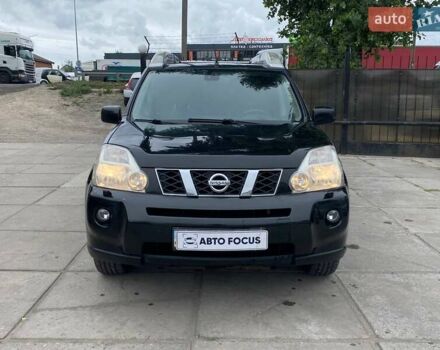 Черный Ниссан ИксТрейл, объемом двигателя 2 л и пробегом 295 тыс. км за 8090 $, фото 1 на Automoto.ua