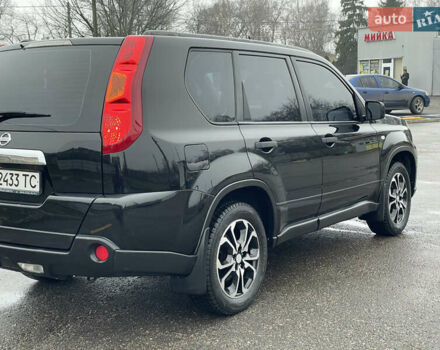 Черный Ниссан ИксТрейл, объемом двигателя 2 л и пробегом 210 тыс. км за 8750 $, фото 10 на Automoto.ua