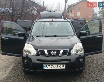 Черный Ниссан ИксТрейл, объемом двигателя 2.5 л и пробегом 197 тыс. км за 8500 $, фото 6 на Automoto.ua