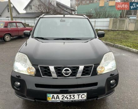 Черный Ниссан ИксТрейл, объемом двигателя 2 л и пробегом 210 тыс. км за 8750 $, фото 14 на Automoto.ua