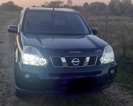 Черный Ниссан ИксТрейл, объемом двигателя 2 л и пробегом 182 тыс. км за 9300 $, фото 16 на Automoto.ua