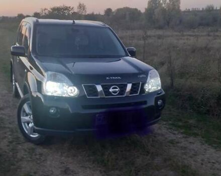 Черный Ниссан ИксТрейл, объемом двигателя 2 л и пробегом 182 тыс. км за 9300 $, фото 23 на Automoto.ua