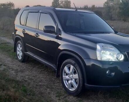 Черный Ниссан ИксТрейл, объемом двигателя 2 л и пробегом 182 тыс. км за 9300 $, фото 20 на Automoto.ua