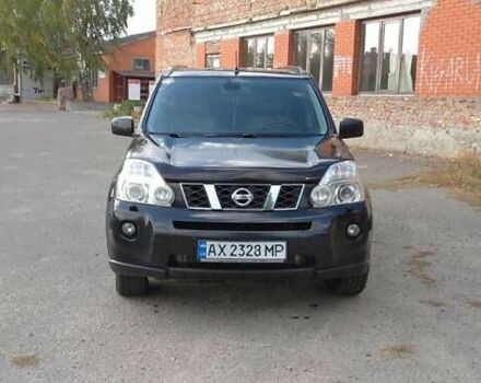 Черный Ниссан ИксТрейл, объемом двигателя 2 л и пробегом 240 тыс. км за 9700 $, фото 1 на Automoto.ua