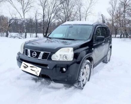 Черный Ниссан ИксТрейл, объемом двигателя 2.5 л и пробегом 180 тыс. км за 9500 $, фото 1 на Automoto.ua