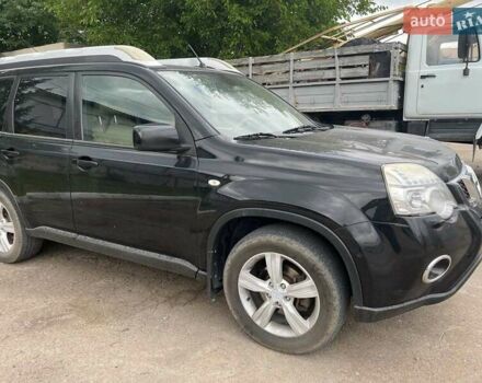 Черный Ниссан ИксТрейл, объемом двигателя 2.5 л и пробегом 350 тыс. км за 6300 $, фото 2 на Automoto.ua