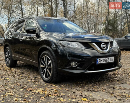 Черный Ниссан ИксТрейл, объемом двигателя 1.6 л и пробегом 215 тыс. км за 18200 $, фото 1 на Automoto.ua