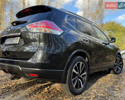 Черный Ниссан ИксТрейл, объемом двигателя 1.6 л и пробегом 215 тыс. км за 18200 $, фото 51 на Automoto.ua