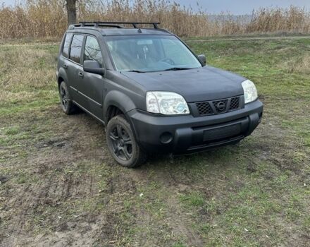 Черный Ниссан ИксТрейл, объемом двигателя 2.2 л и пробегом 401 тыс. км за 3150 $, фото 1 на Automoto.ua
