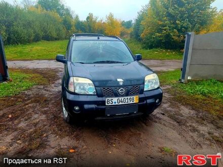 Черный Ниссан ИксТрейл, объемом двигателя 2.2 л и пробегом 248 тыс. км за 3800 $, фото 1 на Automoto.ua