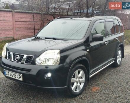 Черный Ниссан ИксТрейл, объемом двигателя 2.5 л и пробегом 197 тыс. км за 8500 $, фото 1 на Automoto.ua