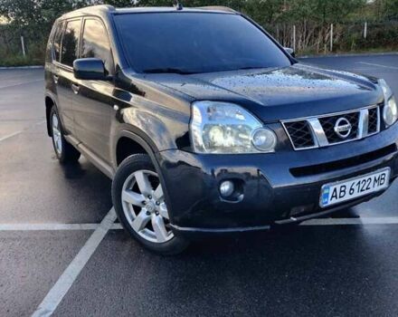 Черный Ниссан ИксТрейл, объемом двигателя 2 л и пробегом 284 тыс. км за 8500 $, фото 1 на Automoto.ua