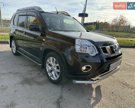 Черный Ниссан ИксТрейл, объемом двигателя 2 л и пробегом 125 тыс. км за 12999 $, фото 1 на Automoto.ua