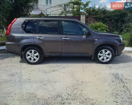 Коричневый Ниссан ИксТрейл, объемом двигателя 2 л и пробегом 238 тыс. км за 9450 $, фото 5 на Automoto.ua