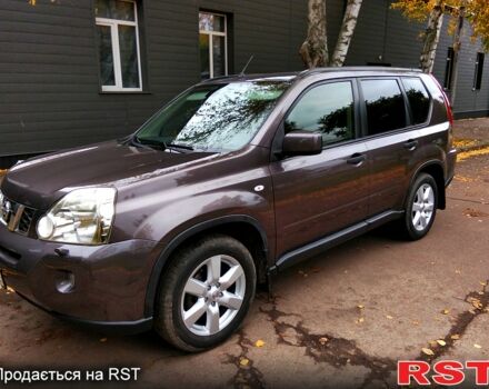 Коричневый Ниссан ИксТрейл, объемом двигателя 2 л и пробегом 211 тыс. км за 8800 $, фото 2 на Automoto.ua