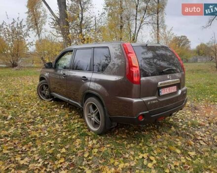 Коричневый Ниссан ИксТрейл, объемом двигателя 2 л и пробегом 246 тыс. км за 8999 $, фото 8 на Automoto.ua