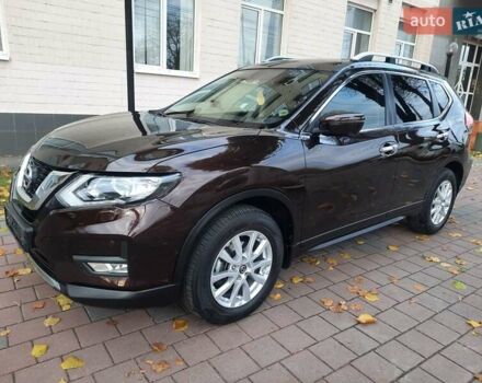 Коричневый Ниссан ИксТрейл, объемом двигателя 2 л и пробегом 75 тыс. км за 20800 $, фото 1 на Automoto.ua
