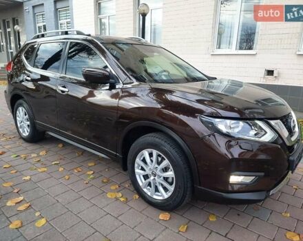Коричневый Ниссан ИксТрейл, объемом двигателя 2 л и пробегом 75 тыс. км за 20800 $, фото 12 на Automoto.ua