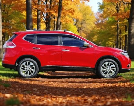 Червоний Ніссан ІксТрейл, об'ємом двигуна 2.5 л та пробігом 94 тис. км за 15637 $, фото 1 на Automoto.ua