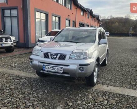 Серый Ниссан ИксТрейл, объемом двигателя 2.18 л и пробегом 337 тыс. км за 5950 $, фото 14 на Automoto.ua