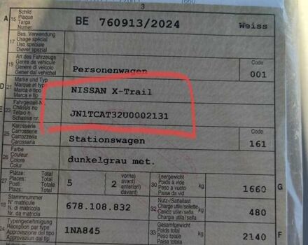 Серый Ниссан ИксТрейл, объемом двигателя 1.6 л и пробегом 156 тыс. км за 15699 $, фото 45 на Automoto.ua