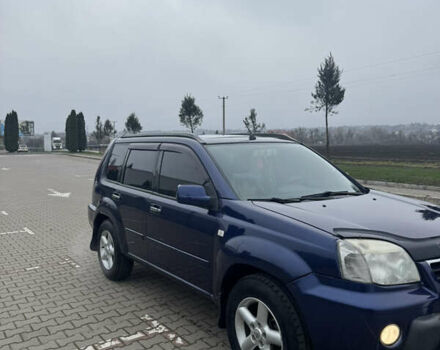 Синий Ниссан ИксТрейл, объемом двигателя 2 л и пробегом 222 тыс. км за 4700 $, фото 3 на Automoto.ua