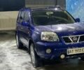 Синий Ниссан ИксТрейл, объемом двигателя 2.2 л и пробегом 400 тыс. км за 5000 $, фото 1 на Automoto.ua