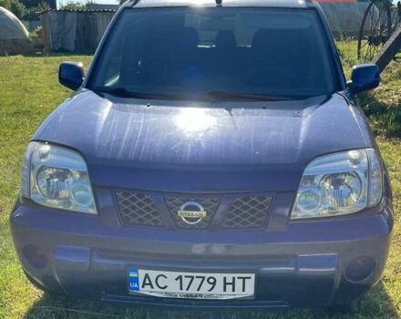 Синий Ниссан ИксТрейл, объемом двигателя 2.2 л и пробегом 274 тыс. км за 5450 $, фото 1 на Automoto.ua