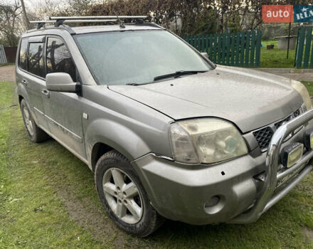 Синий Ниссан ИксТрейл, объемом двигателя 2.4 л и пробегом 299 тыс. км за 4600 $, фото 7 на Automoto.ua