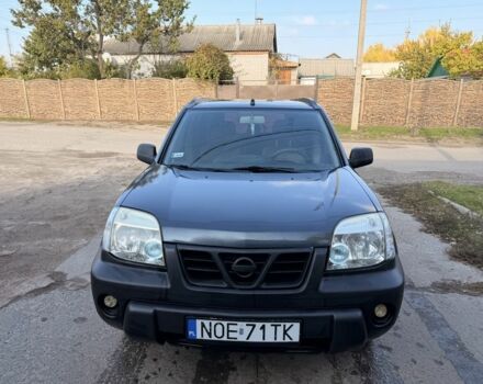 Синий Ниссан ИксТрейл, объемом двигателя 2 л и пробегом 400 тыс. км за 2850 $, фото 1 на Automoto.ua